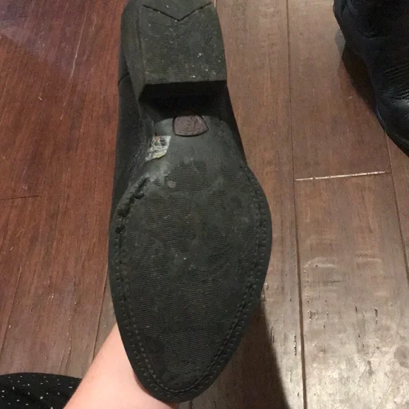 Ariat Black Heeled Boots for Women - Picture 9 of 13